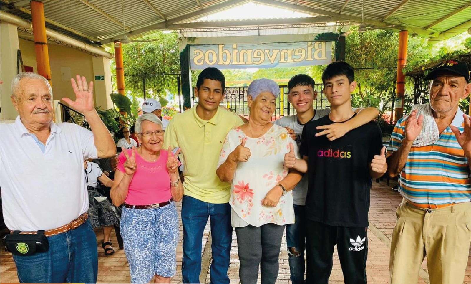 En Nilo, el primer encuentro de integración de saberes reunió a adultos mayores y juventud