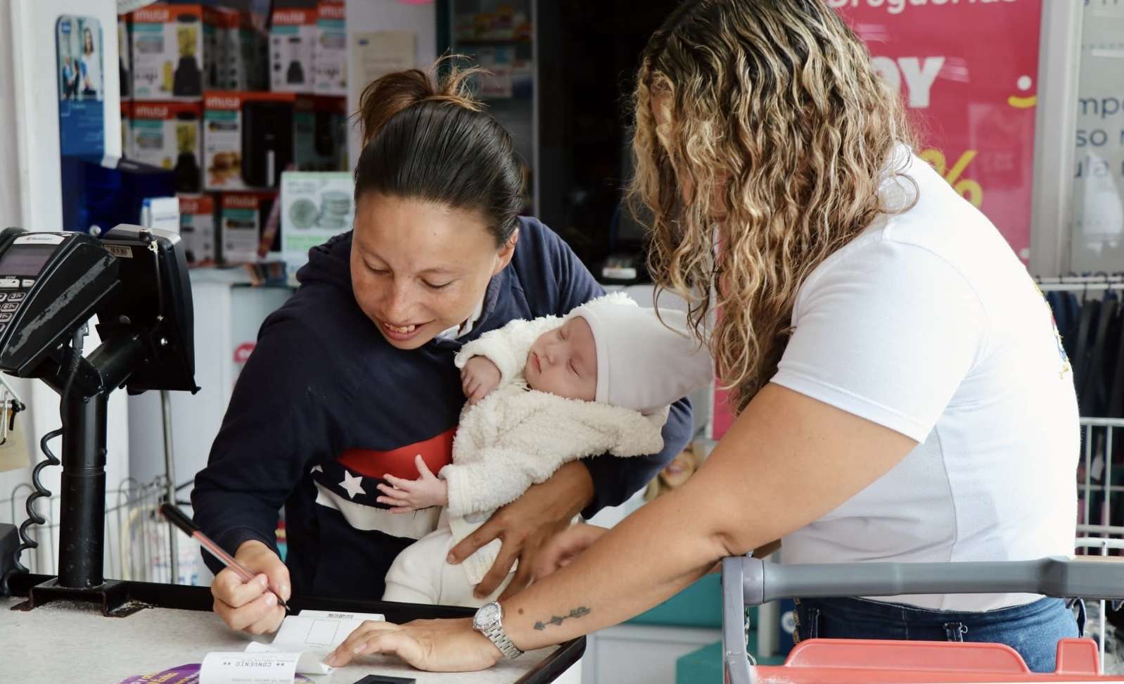 Bonos alimentarios para las mamás gestantes de La Mesa