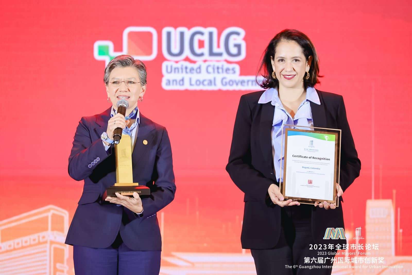 Bogotá ganó el Premio Internacional de Innovación Urbana de Guangzhou por las Manzanas del Cuidado