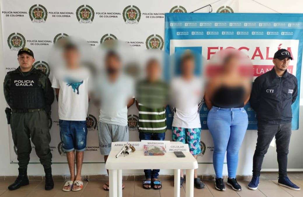 Desmantelan tenebrosa banda de extorsionistas que atentaba contra comerciantes en Cundinamarca y Tolima