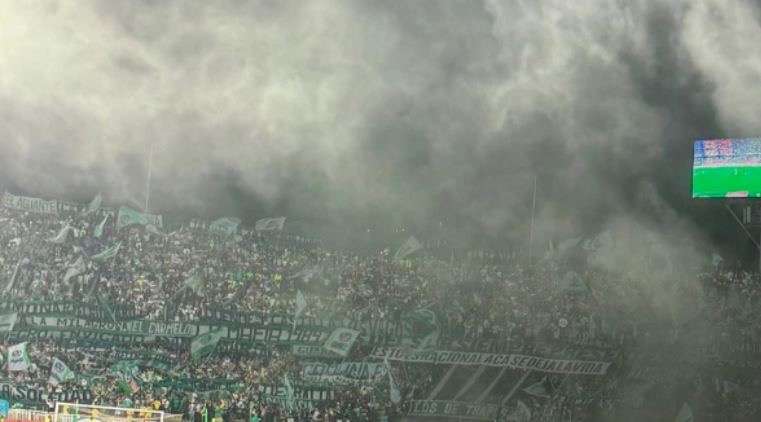 Graves disturbios en el partido entre Nacional y Junior en el Atanasio Girardot