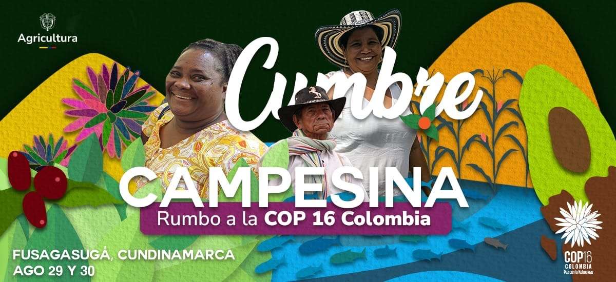 Cumbre Campesina en Fusagasugá: estrategias clave para la COP16