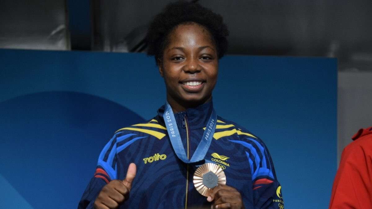 Tatiana Rentería asegura la cuarta medalla para Colombia en París 2024