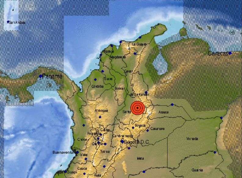 Temblor de 5,5 sacudió al país en la madrugada de este jueves: se sintió en 22 departamentos