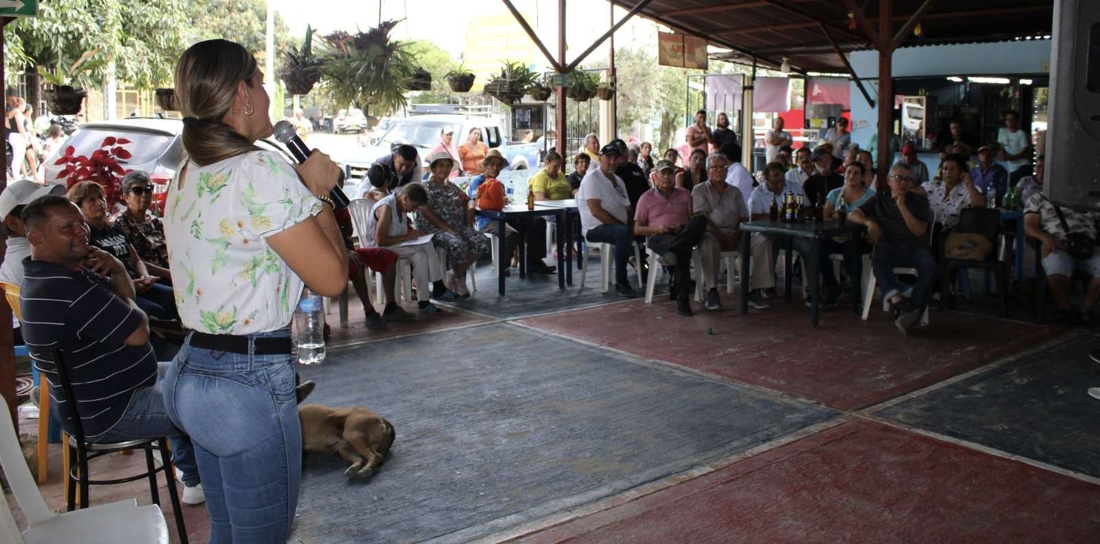 Inicia obra de placa huellas en la vía Tena-Guasimal