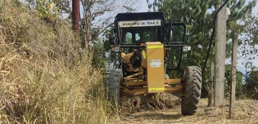 Rehabilitación vial en la vereda  La Honda impulsa el desarrollo comunitario