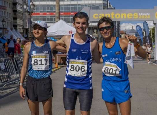 Julián Alfonso Carvajal fue subcampeón del Gran Premio de La Coruña