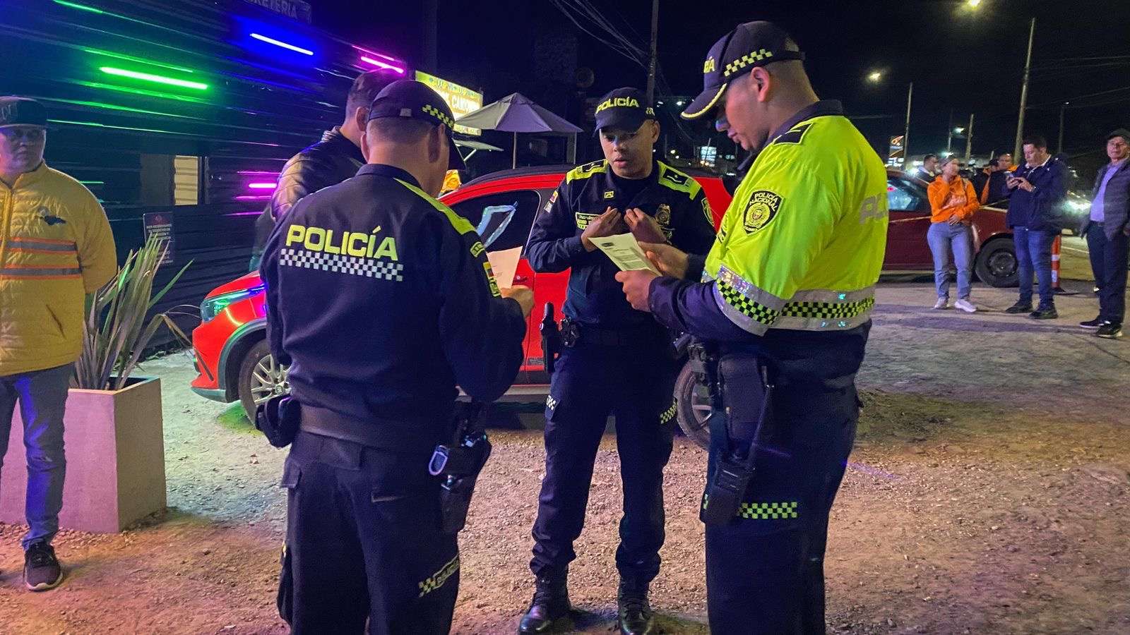 Chía reafirma su compromiso con la seguridad y el orden público