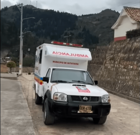 Servicio de ambulancia regresa a Sutatausa después de ocho años