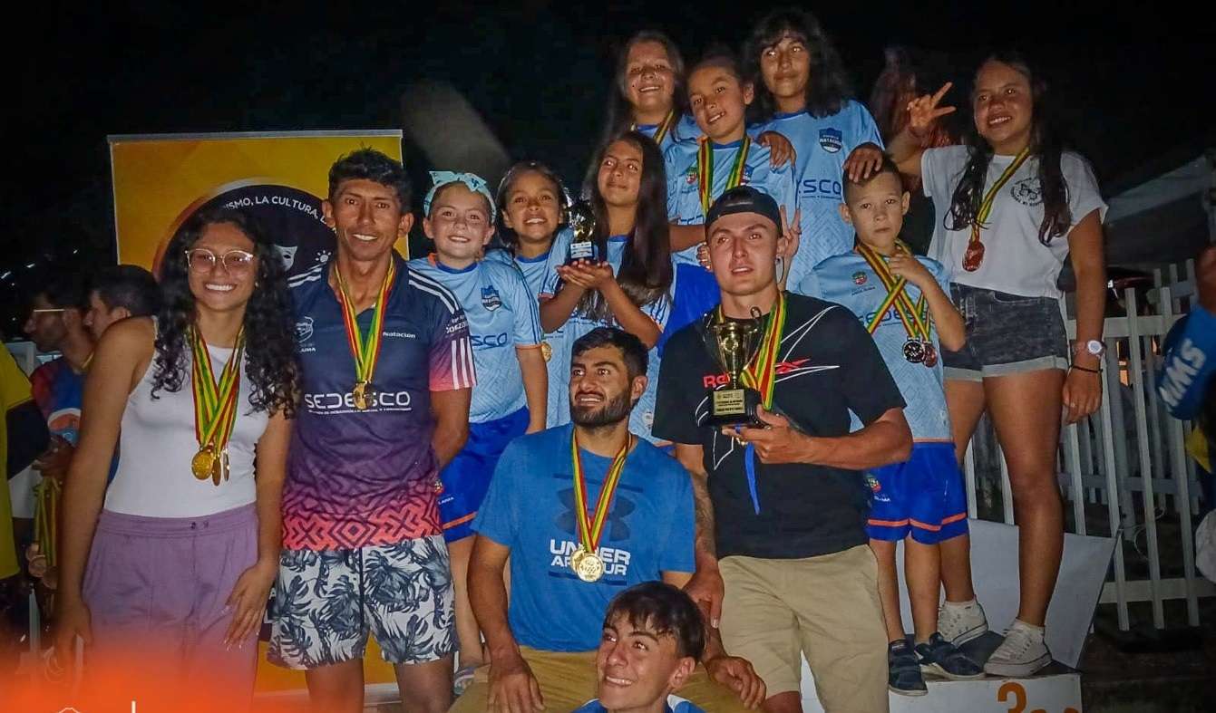 Anolaima se destaca con tercer lugar en el Primer Festi-torneo de natación en Villeta