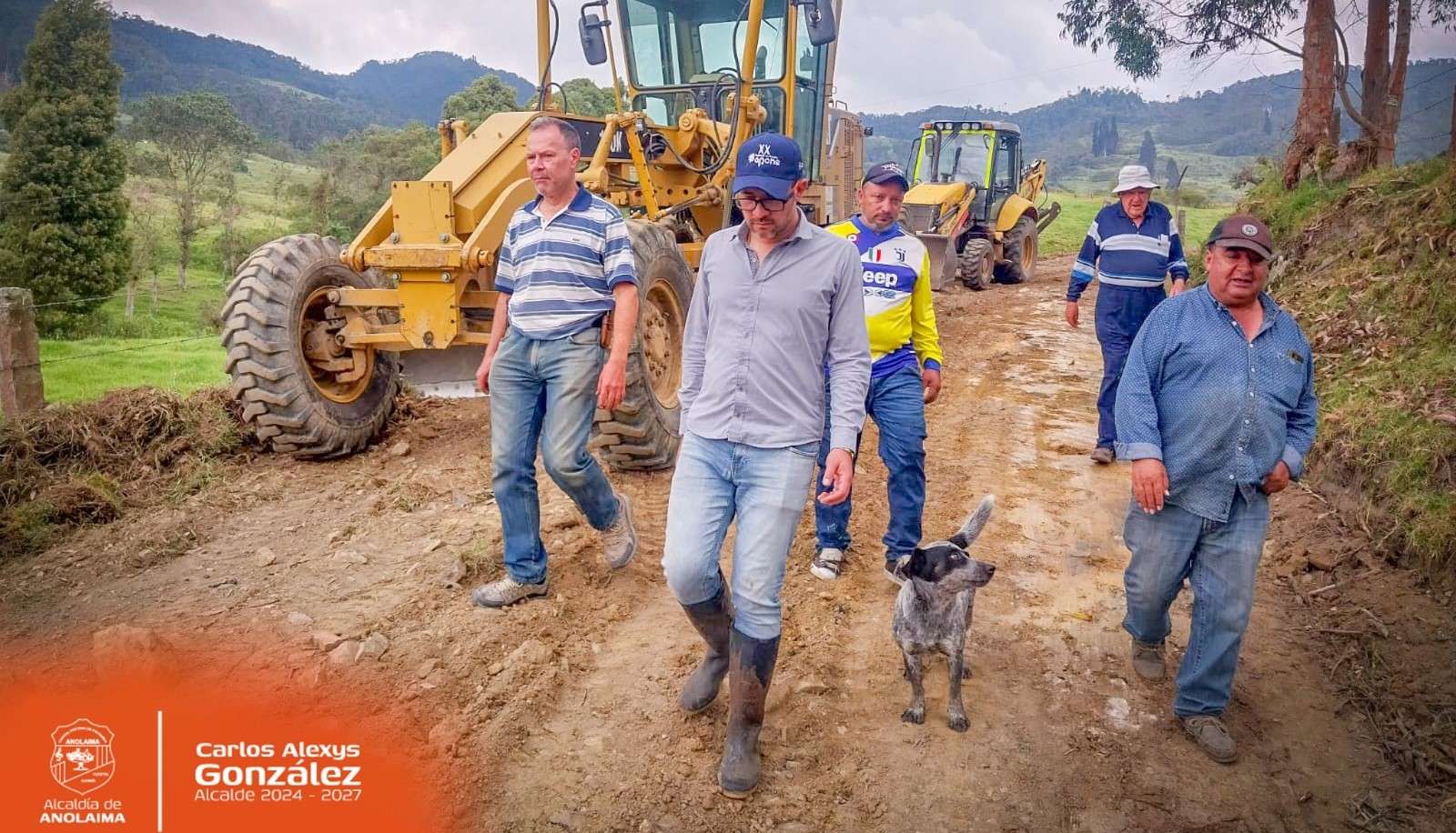 Anolaima sigue con las botas puestas para la rehabilitación de sus vías