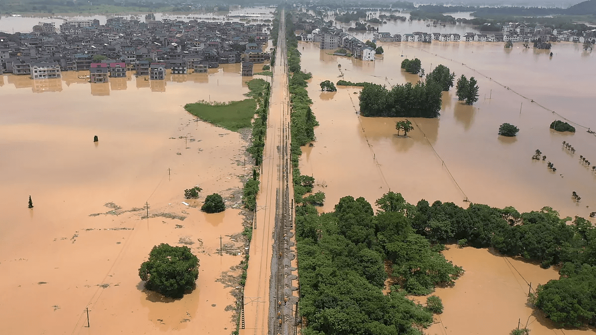 Inundaciones devastadoras en China