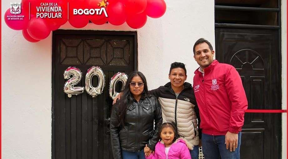 Caja de la Vivienda Popular de Bogotá alcanza las 200 viviendas mejoradas