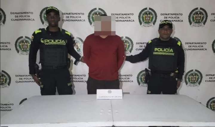 Capturan a venezolano con 10 bolsas de base de coca en Ubaté