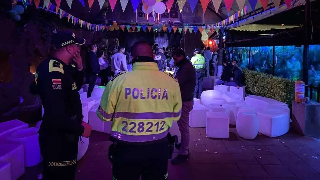 Clausuran establecimientos nocturnos en Chía por irregularidades y exceso de ruido