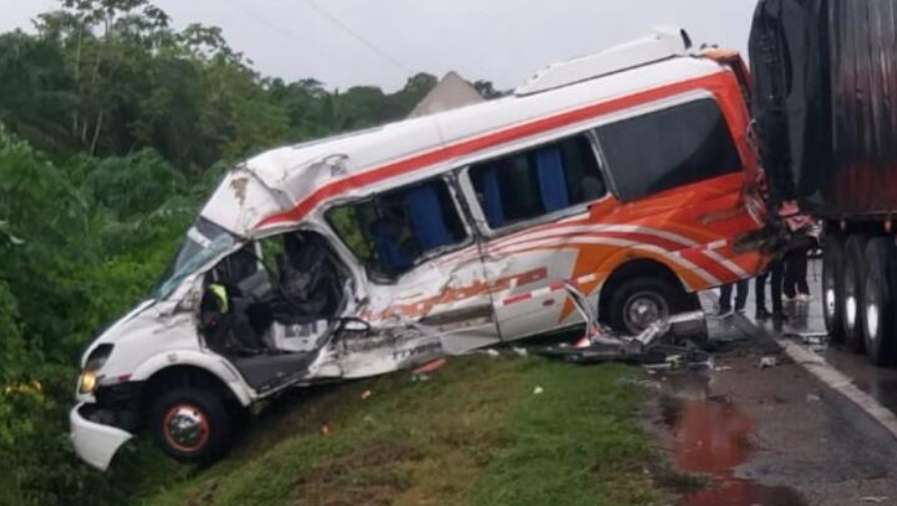 Grave accidente en la Troncal del Magdalena Medio deja ocho heridos y bloquea completamente la vía entre Lizama y La Vizcaína