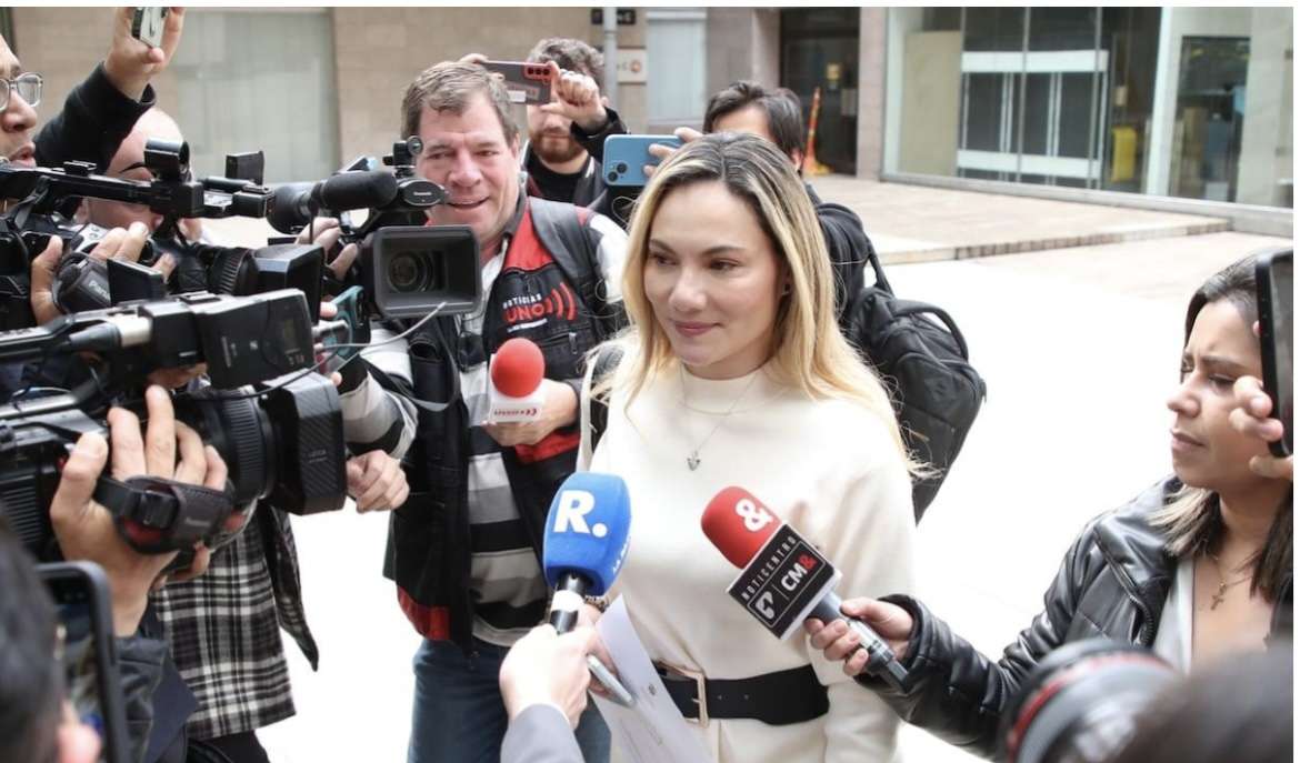 María Clara Name testifica en la Corte por caso de corrupción en la UNGRD