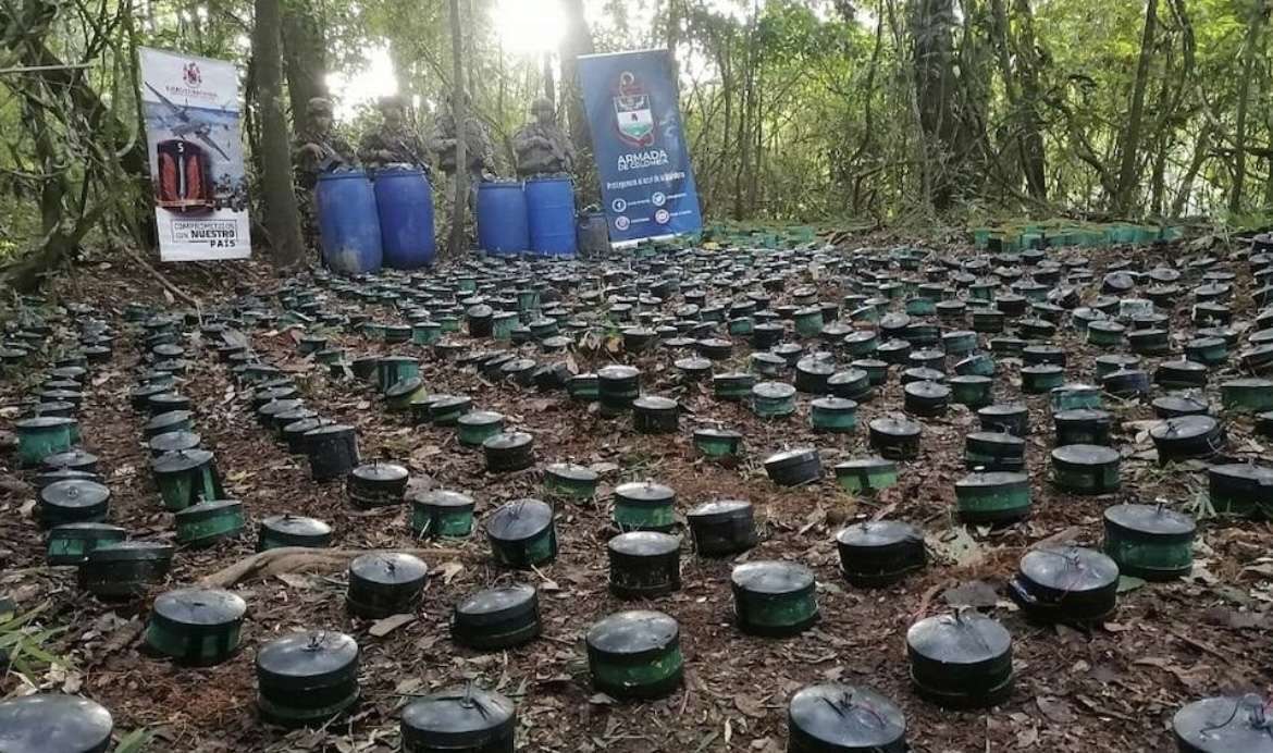 Dos disidentes muertos tras la activación de un campo minado en Jamundí, Valle del Cauca