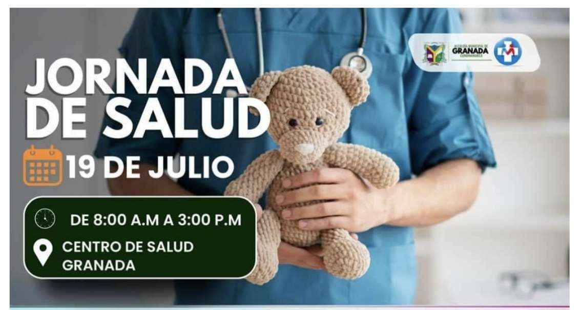 Jornada de salud gratuita en Granada, Cundinamarca