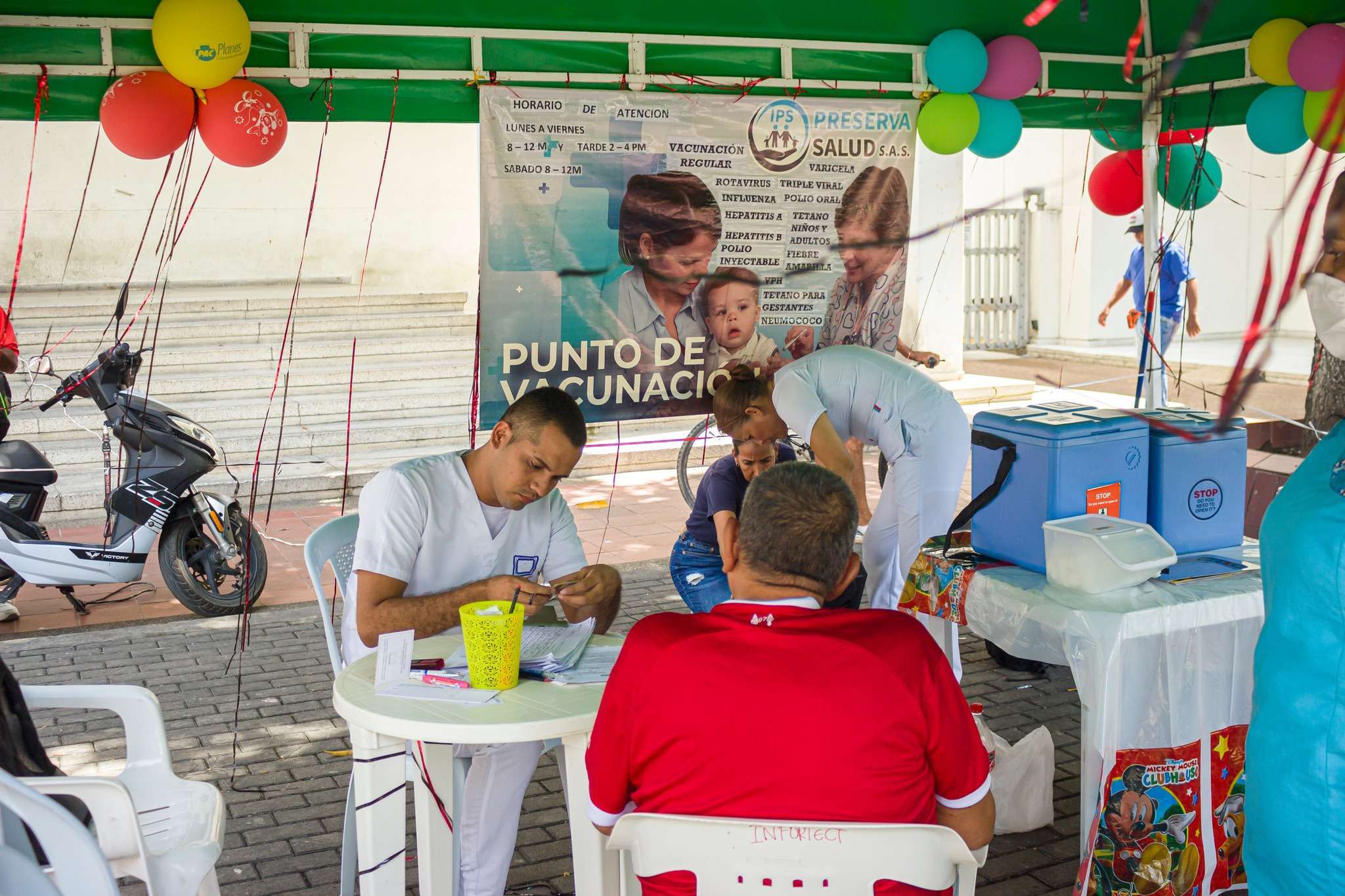 Balance positivo de jornada nacional de vacunación en Girardot