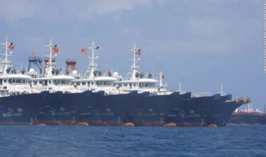 China aumenta su presencia militar en el mar del sur de China