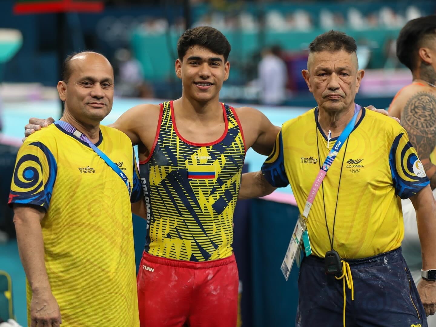 Excelente actuación del colombiano Ángel Barajas en gimnasia olímpica
