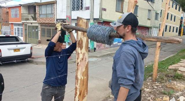 En callejón de la Comuna 5 de Soacha actúan para combatir la inseguridad