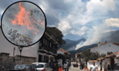 Grave incendio en Villa de Leyva