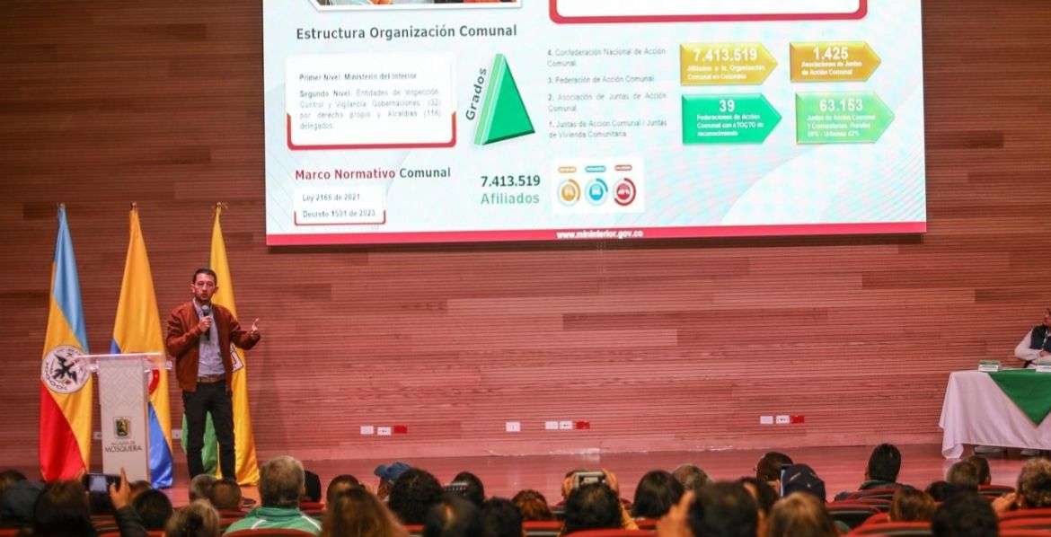 Jornadas de actualización e inscripción en el Registro Único Comunal en Mosquera