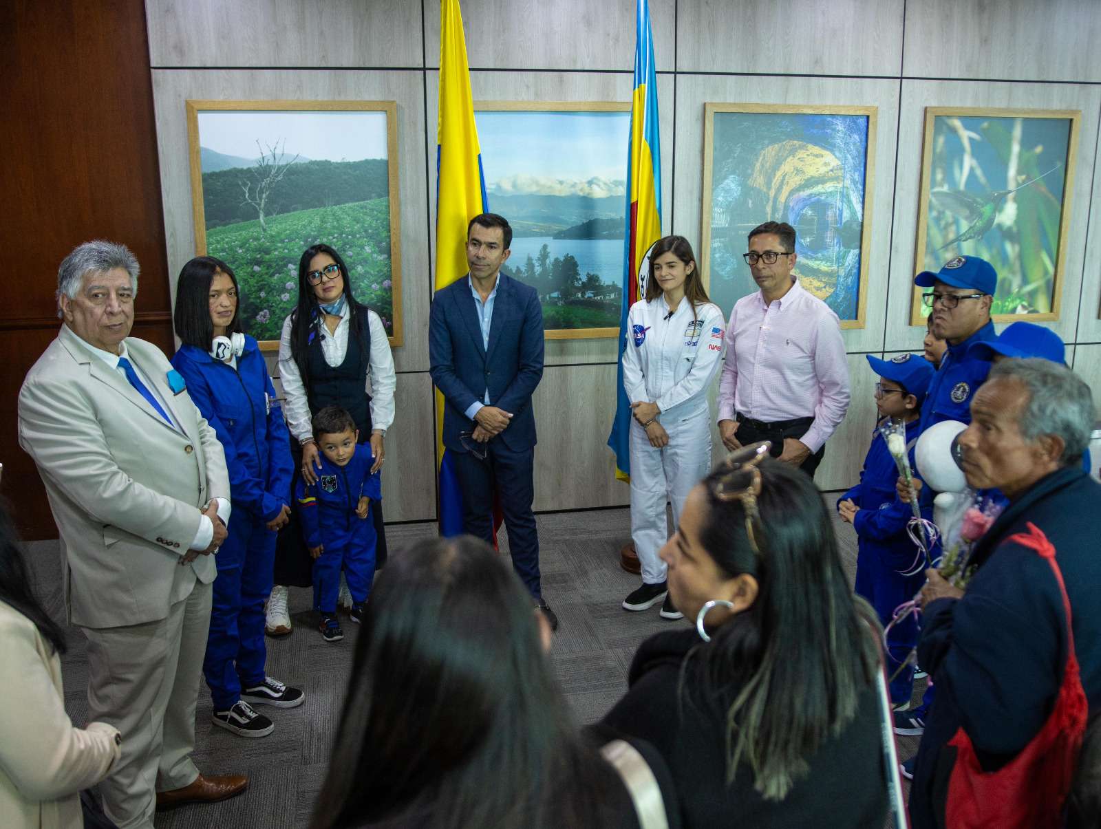 Jóvenes cundinamarqueses se preparan para ir al espacio