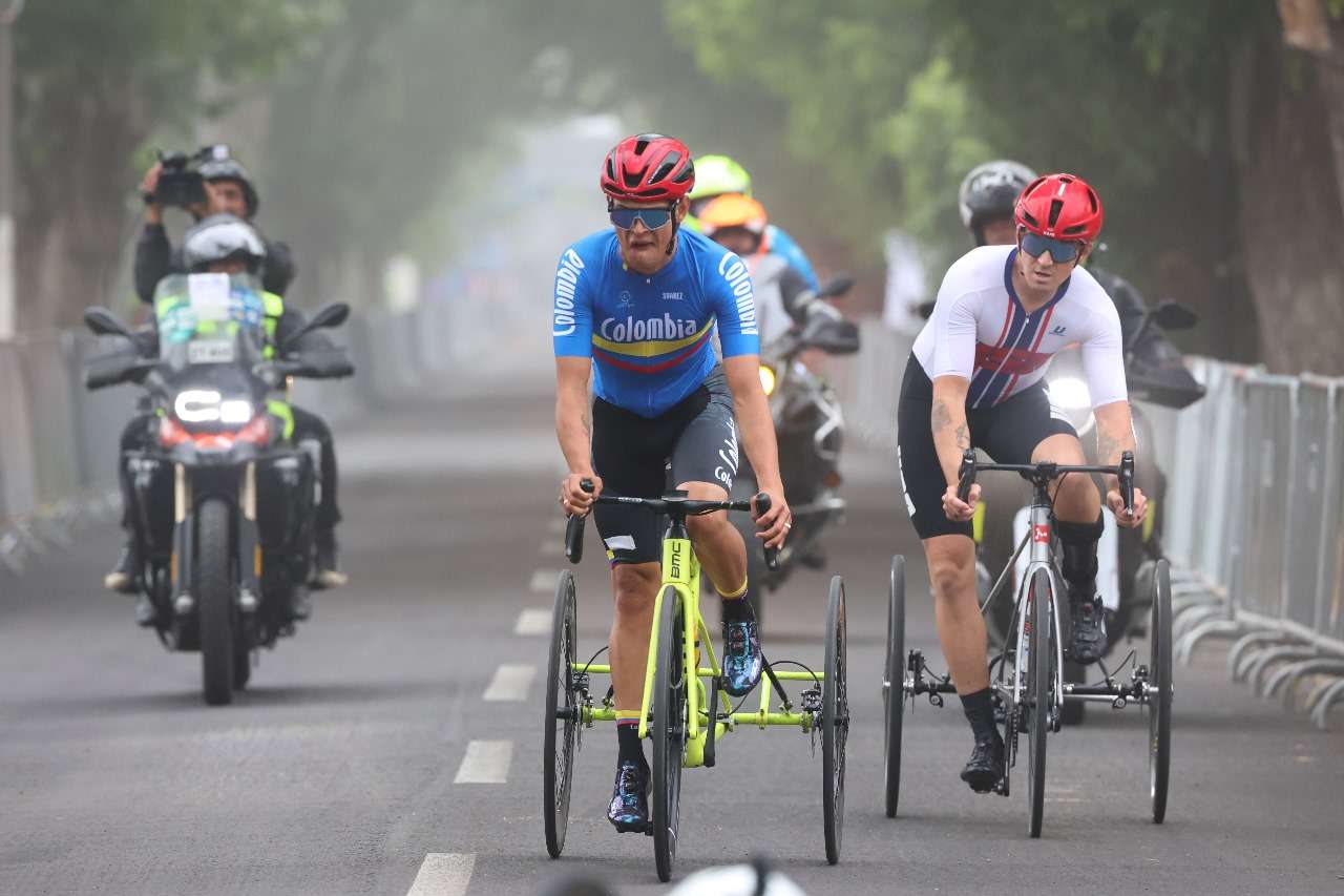 Juan José Betancourt fue séptimo en la contrarreloj de la Copa Mundo Paracycling