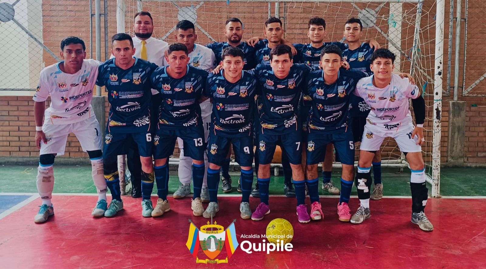 La selección de Quipile empieza con empate su camino en la Copa Élite Indeportes 2024