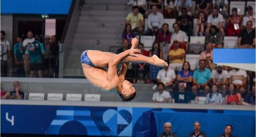 Luis Felipe Uribe clasificó a la semifinal del salto de trampolín en los Juegos Olímpicos