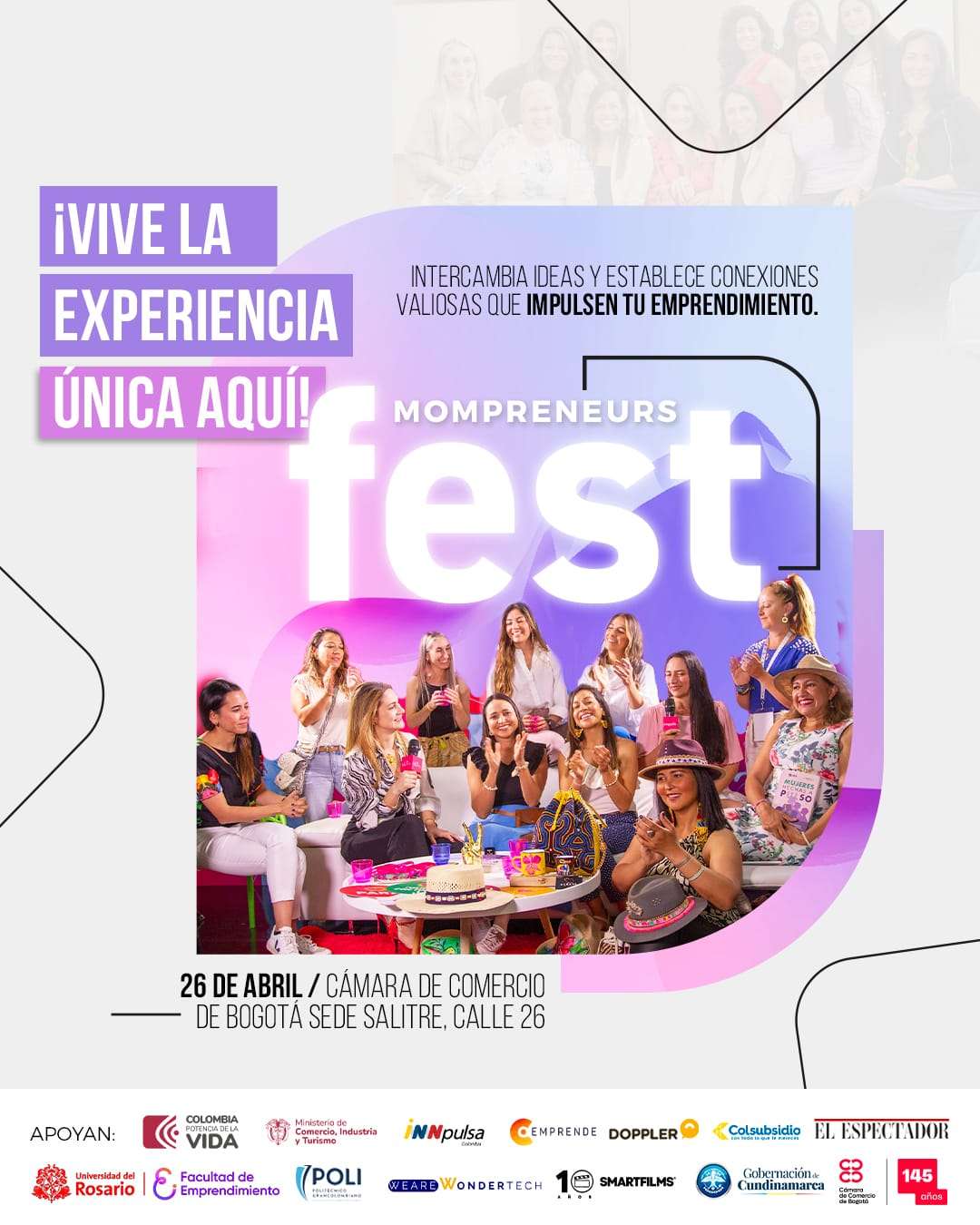 Se aproxima la fiesta del emprendimiento femenino más grande de Colombia y Latinoamérica