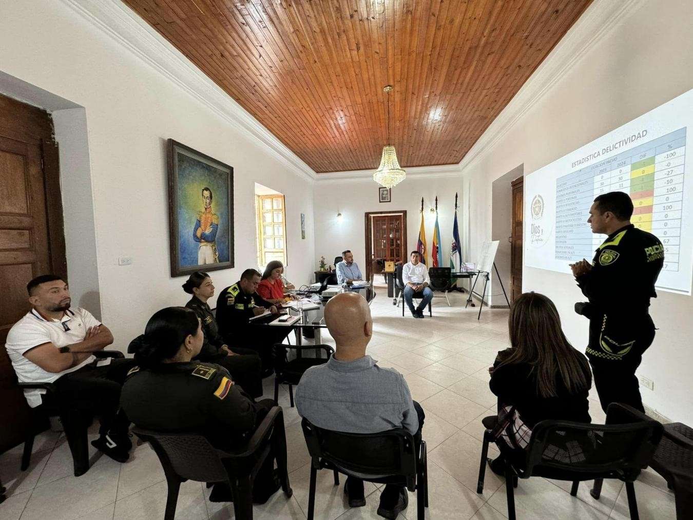 Refuerzo de la seguridad en Pacho, Cundinamarca