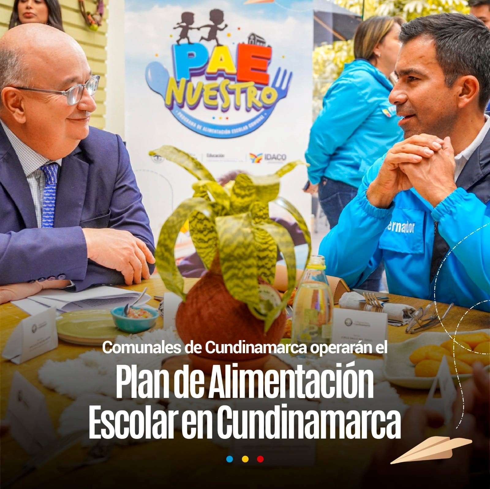 Cundinamarca lanza piloto del PAE con comunales en 11 municipios