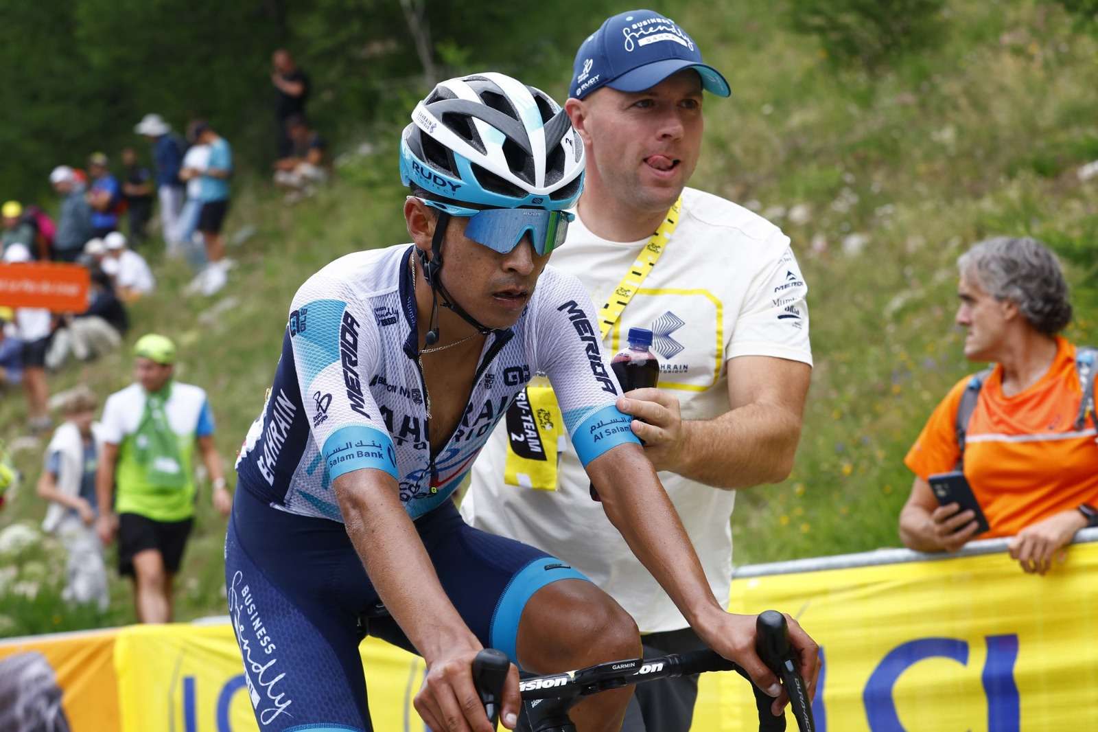 Santiago Buitrago voló en la contrarreloj y se metió en el top 10 final del Tour de Francia