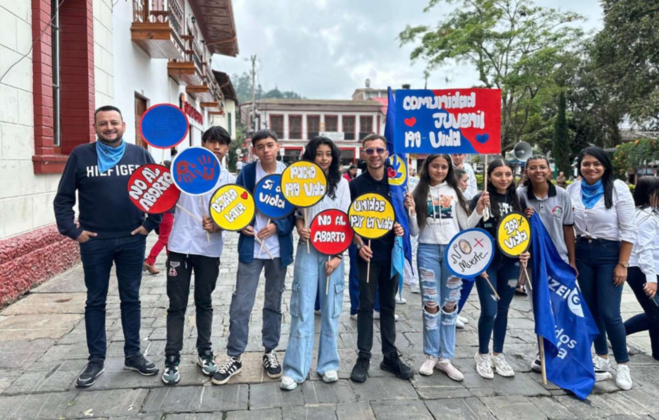 XVIII Marcha Nacional por la Vida en Pacho