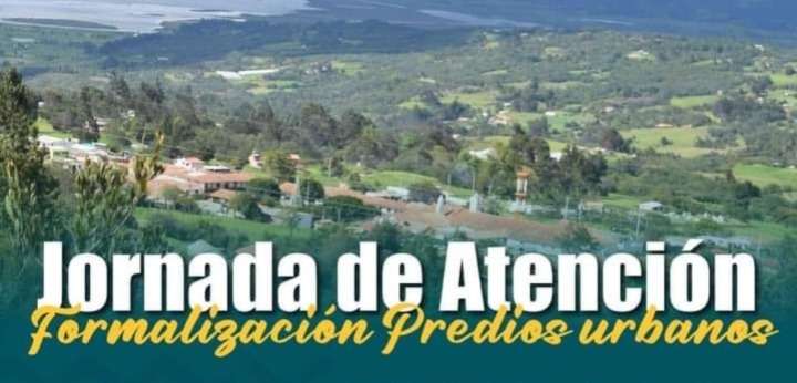 Jornada de formalización de predios urbanos en Fúquene
