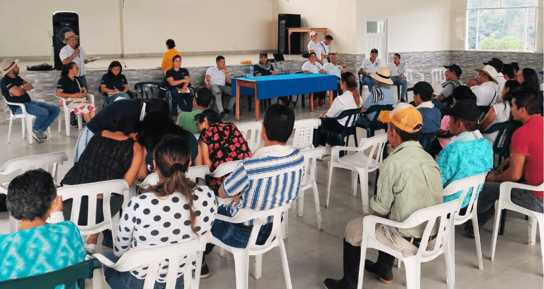 Encuentro del gremio cafetero en San Cayetano