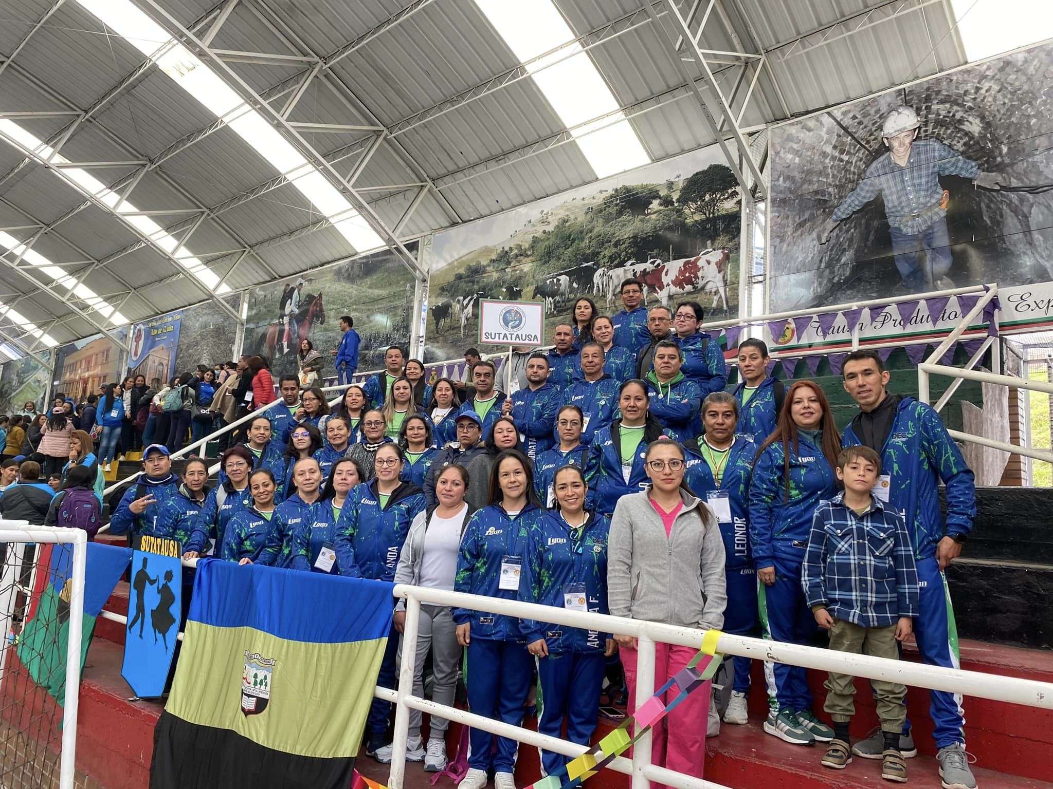 Docentes de Sutatausa se destacan en los XXVIII Juegos del Magisterio Provincial 2024