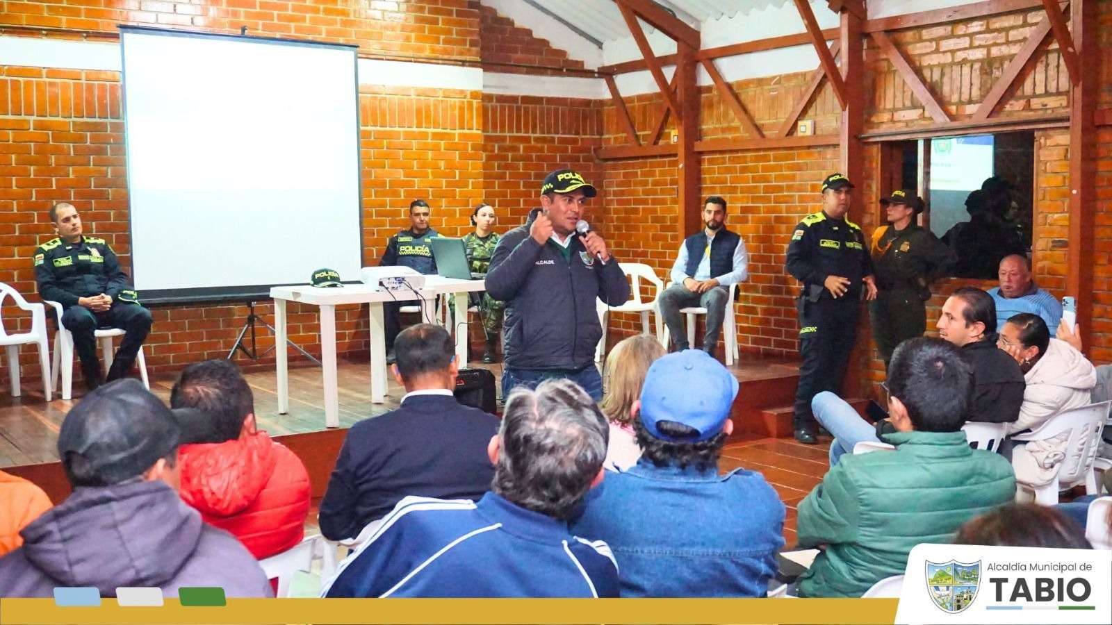 Tabio refuerza la seguridad con reunión comunitaria