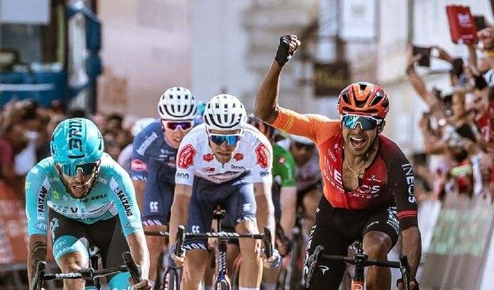 Brandon Rivera ganó la segunda etapa del Tour de Austria y es nuevo líder