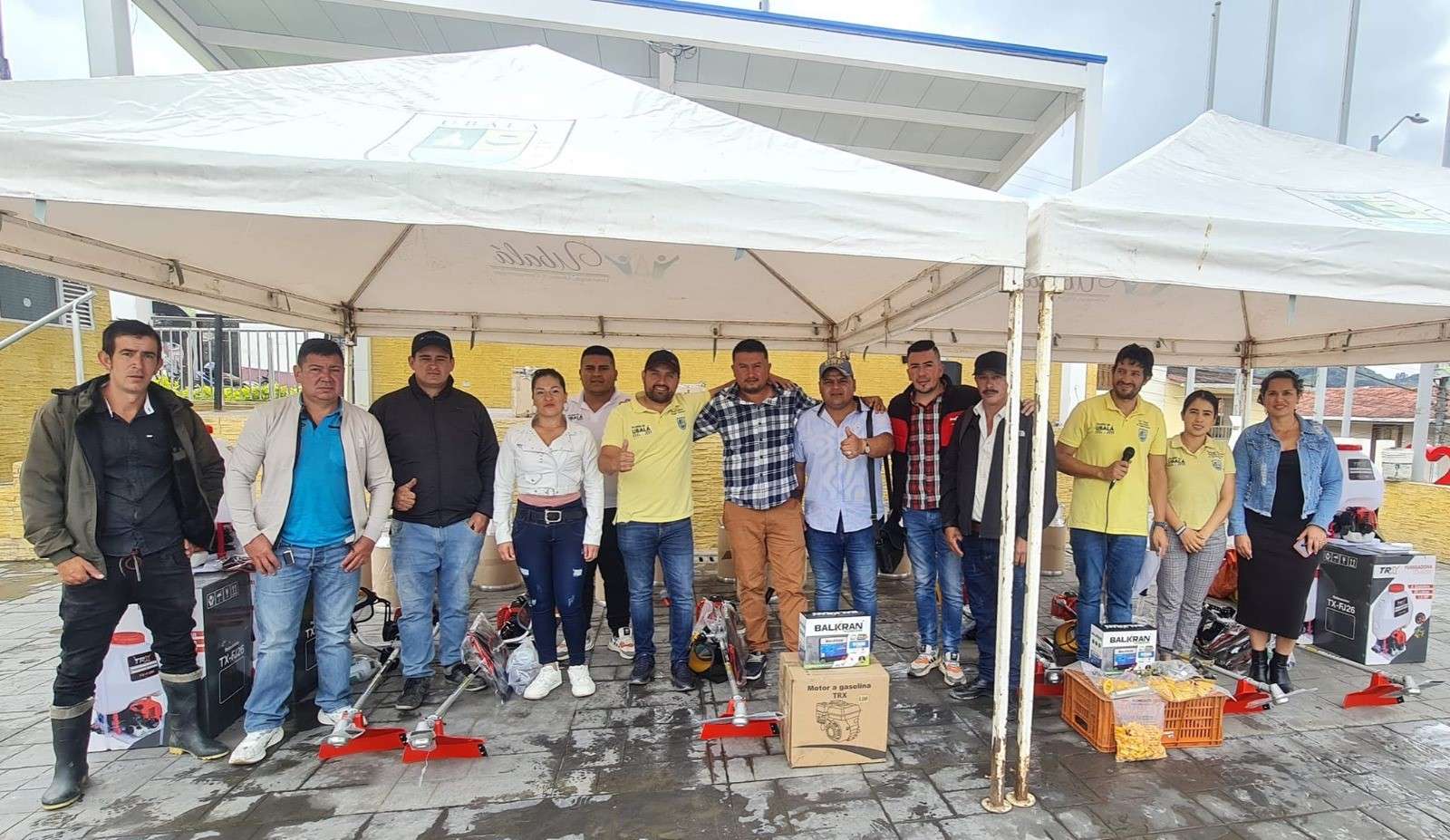 Con entrega de kits agrícolas se brinda un impulso al sector agropecuario de Ubalá