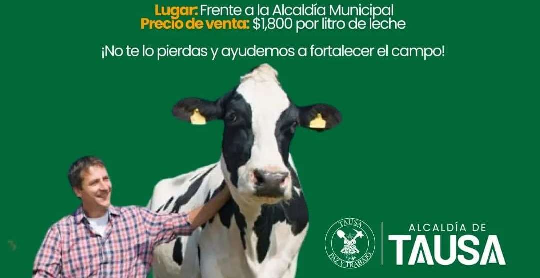 Venta de productos lácteos en Tausa