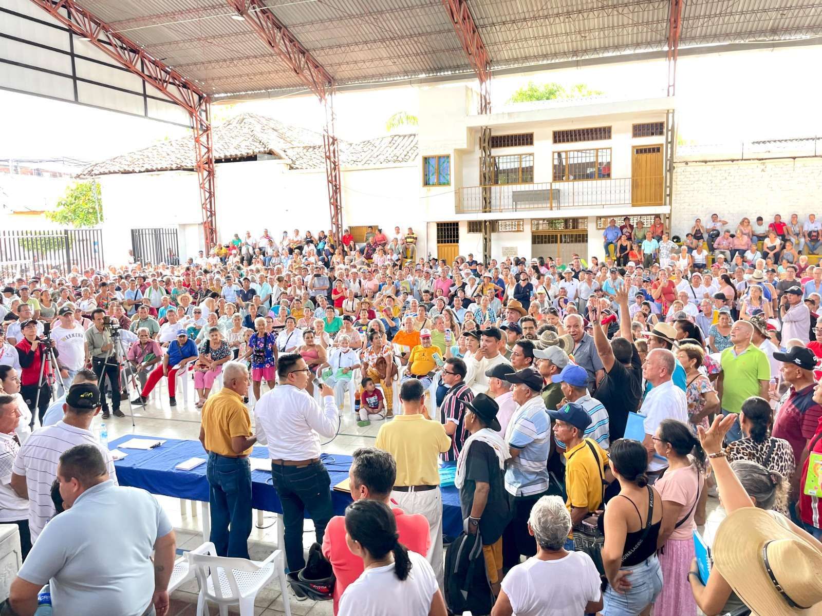 Continúan protestas en Tocaima por denuncias sobre impuesto predial