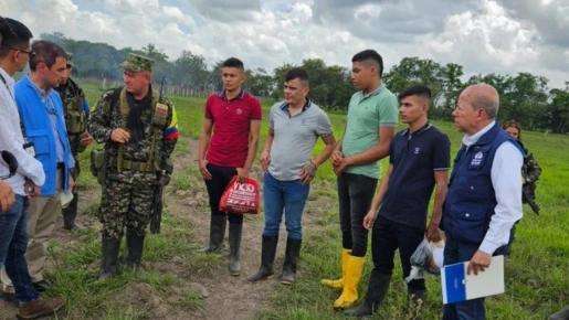 Liberan a cuatro secuestrados en Arauca por disidencias de las Farc