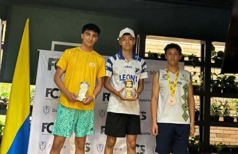 Cundinamarca logró cinco medallas en la Copa Nacional de squash