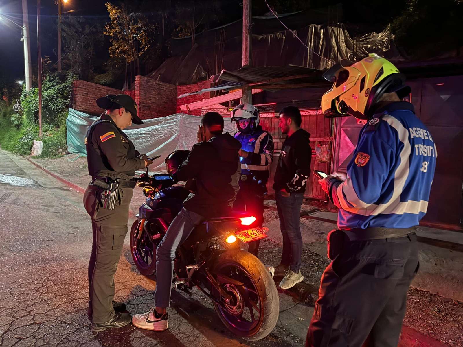 Pacho refuerza la seguridad vial con nuevos puestos de control