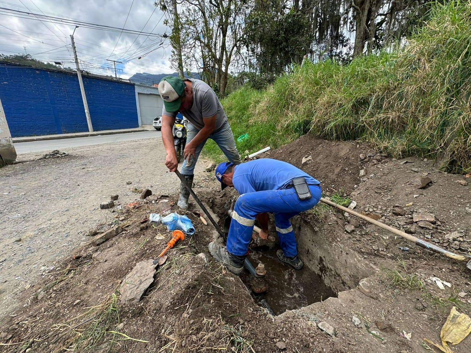 Alcaldía de Pacho mejora la infraestructura del sistema de agua potable